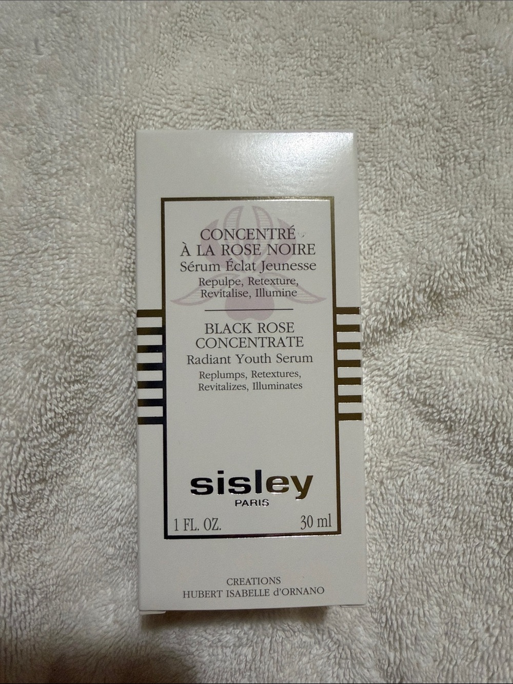 Sisley Black Rose Concentrate Radiant Youth Serum - original price $320